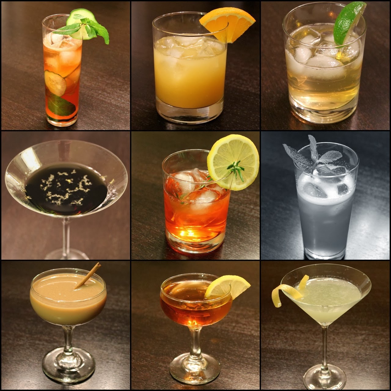 fruity and creamy Coktails